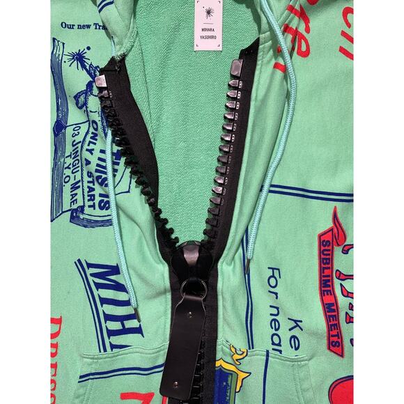 Mega zipper graphic hoodie - Picture 4 of 6